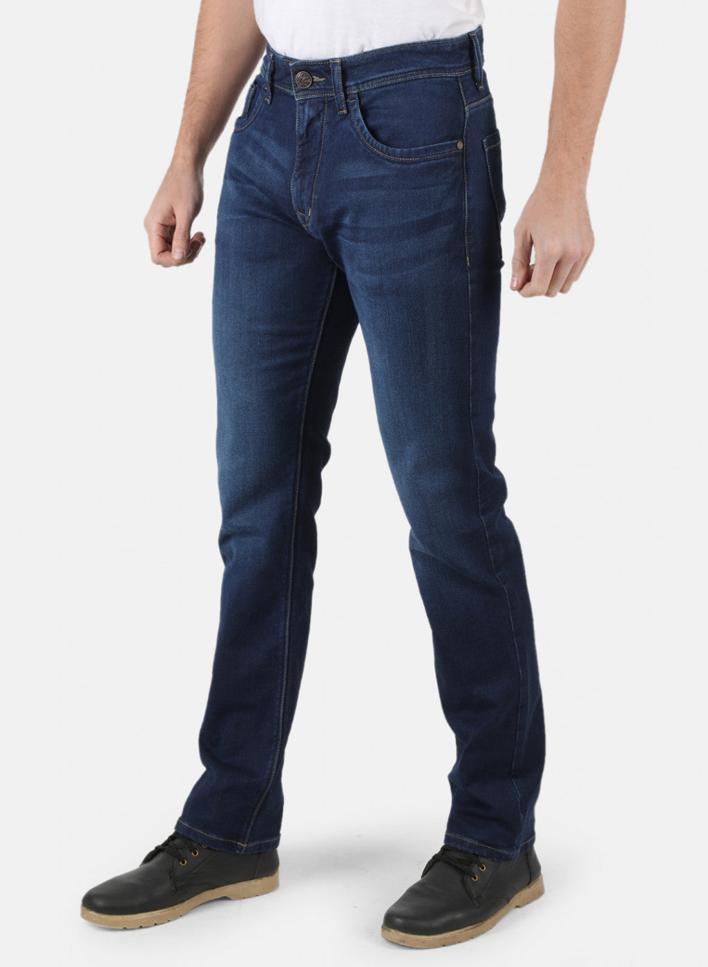 Men Blue Regular Fit Denim