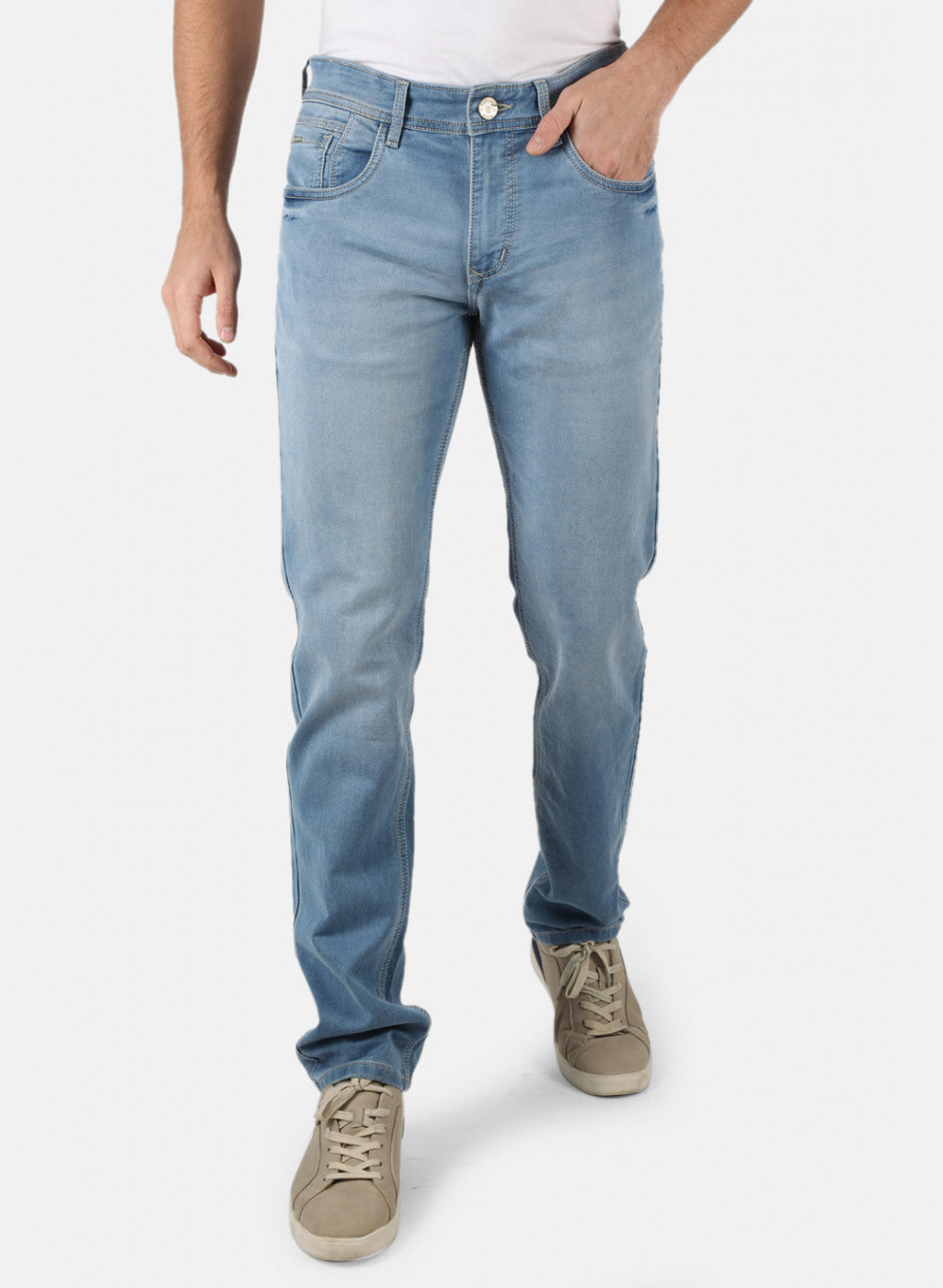 Men Blue Narrow Fit Denim