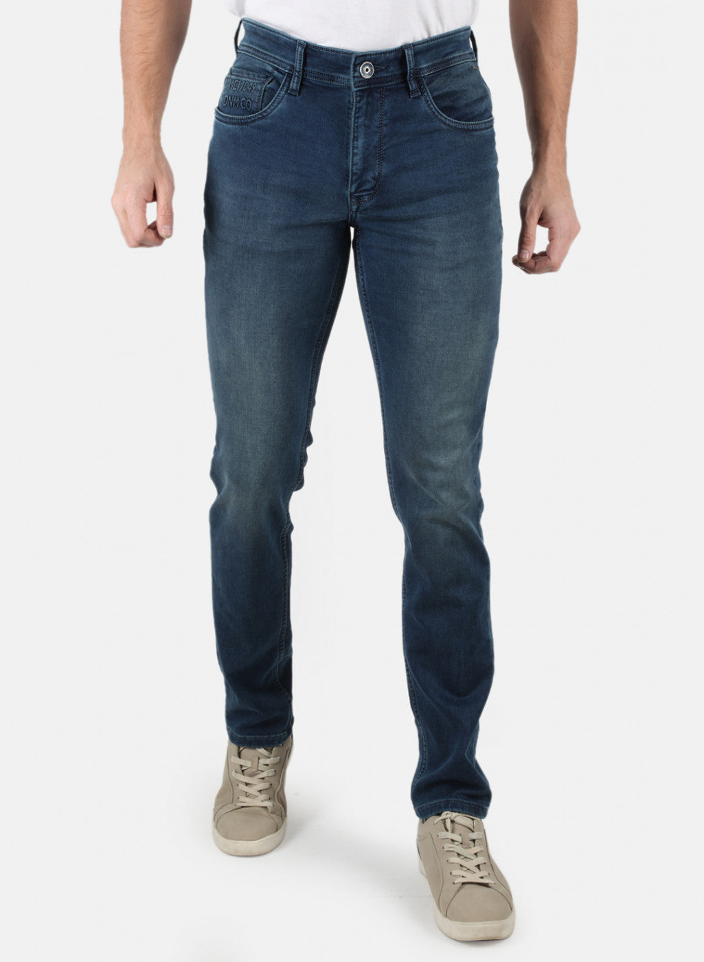 Men Blue Narrow Fit Denim