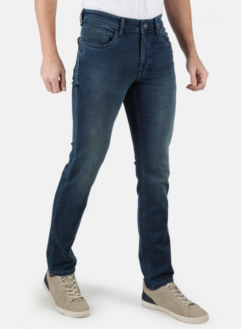 Men Blue Narrow Fit Denim