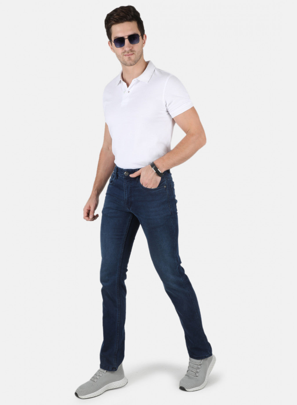 Men Blue Regular Fit Denim