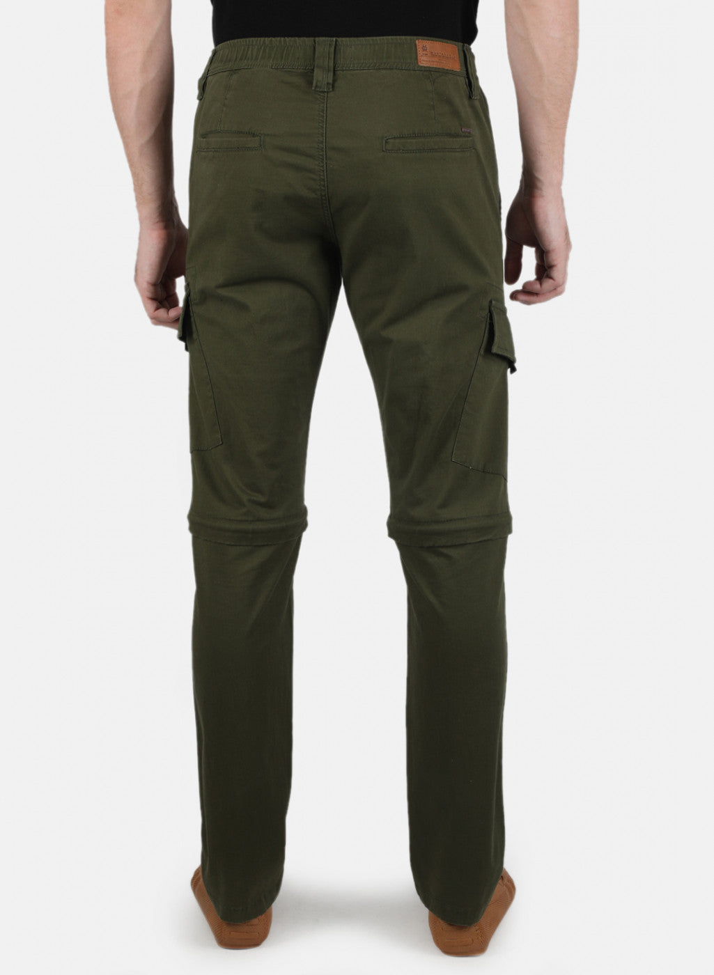 Men Khaki Skinny Fit Denim