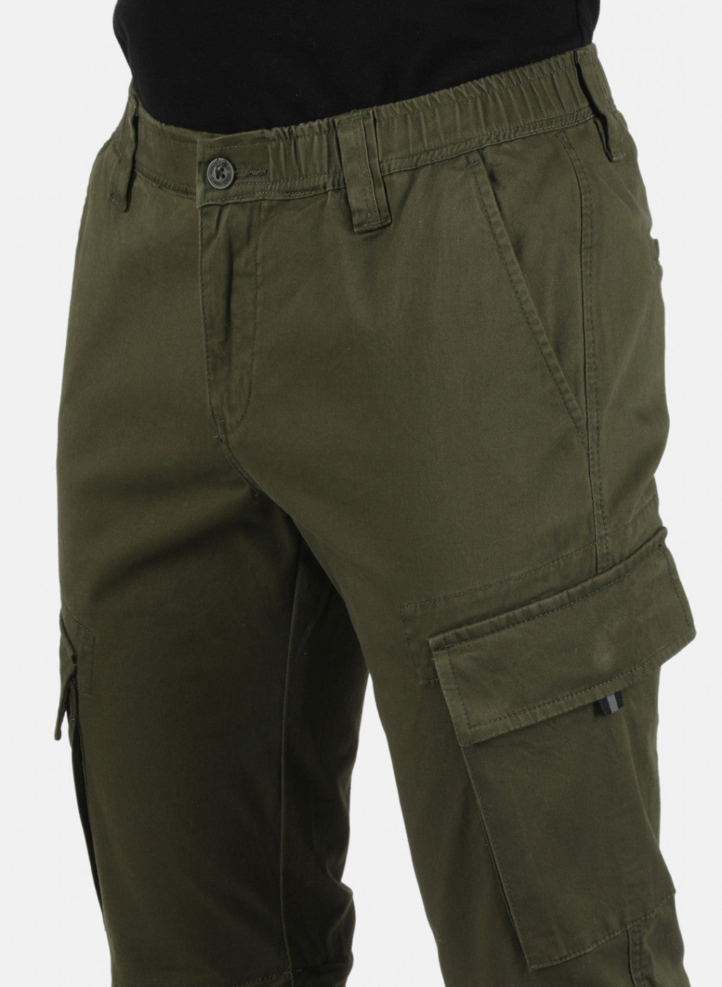 Men Khaki Skinny Fit Denim