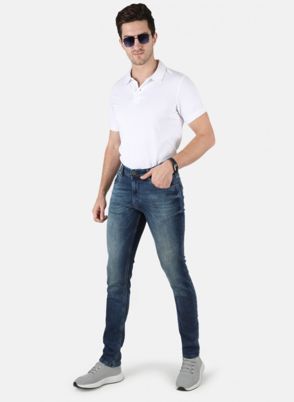 Men Blue Skinny Fit Denim