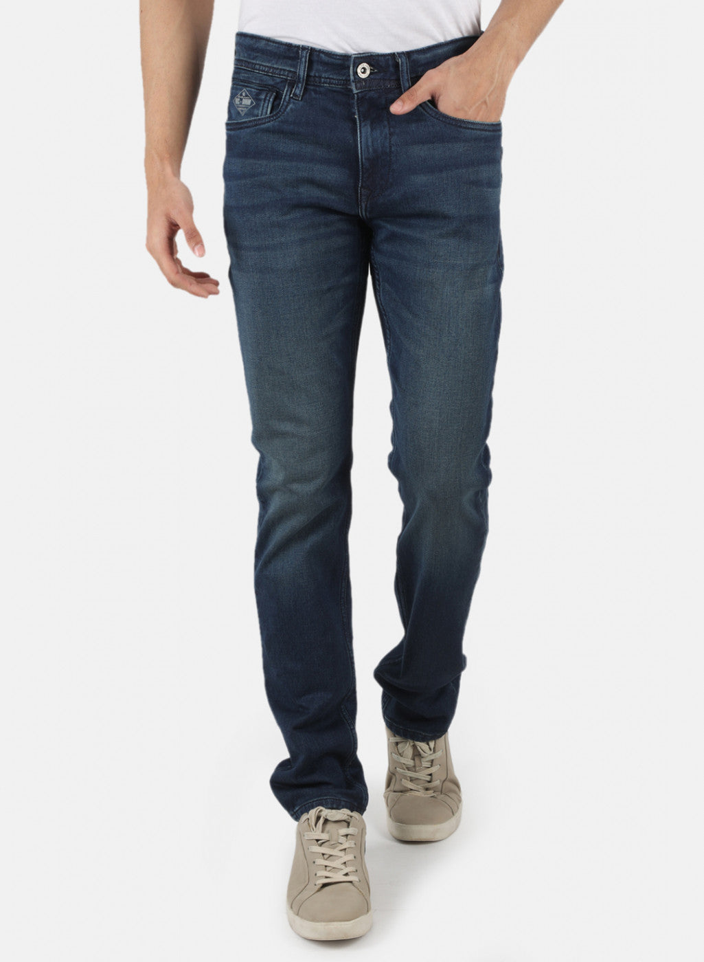 Men Blue Narrow Fit Denim