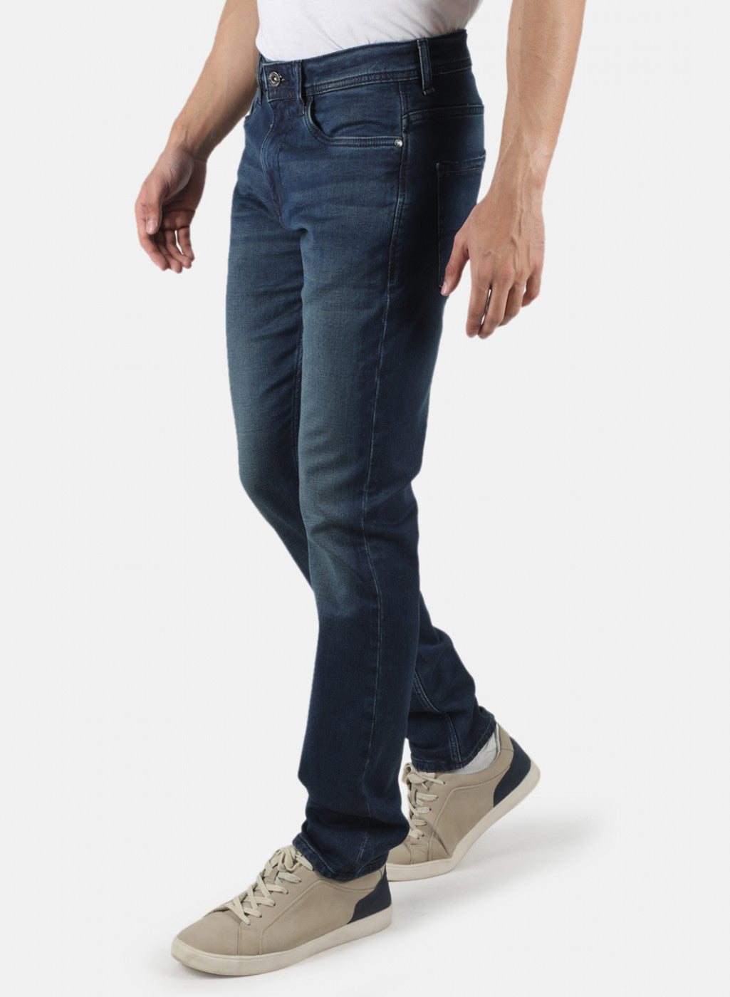 Men Blue Narrow Fit Denim