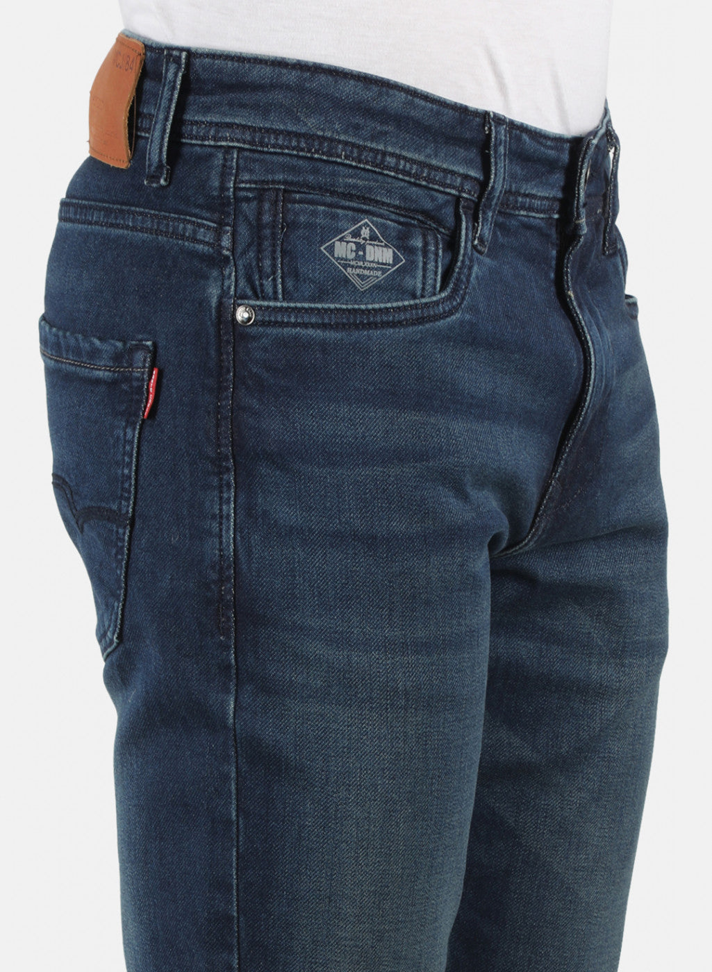 Men Blue Narrow Fit Denim