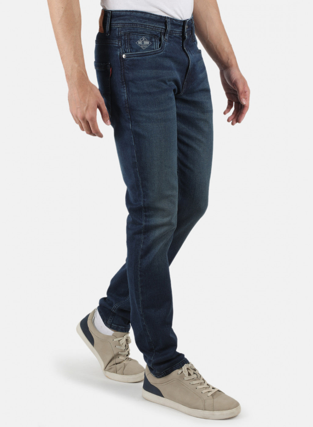 Men Blue Narrow Fit Denim