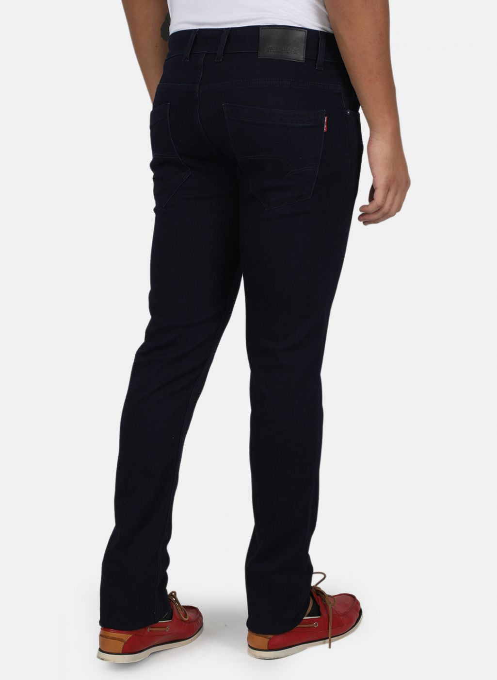 Men Navy Blue Skinny Fit Denim