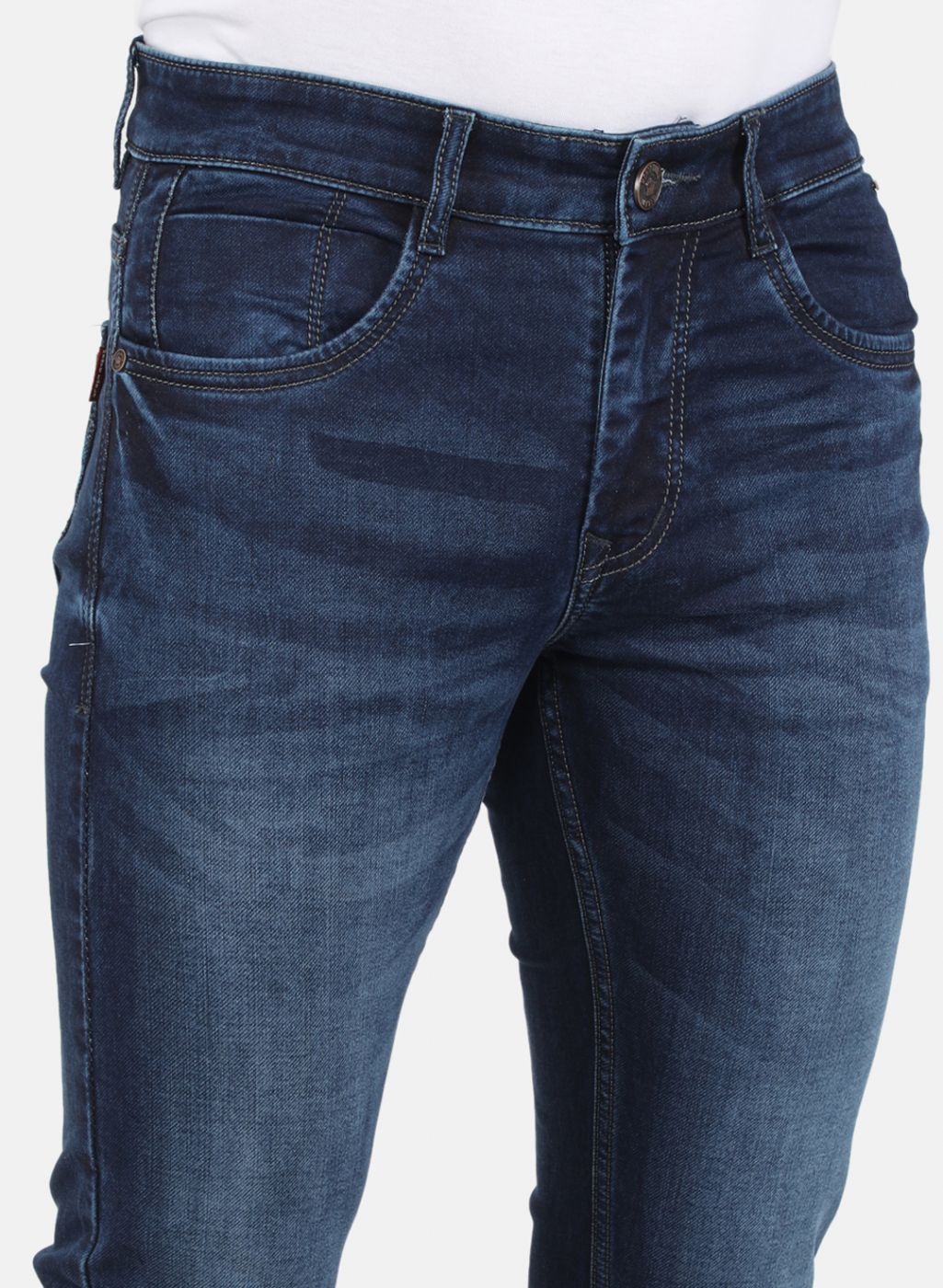 Men Blue Narrow Fit Denim