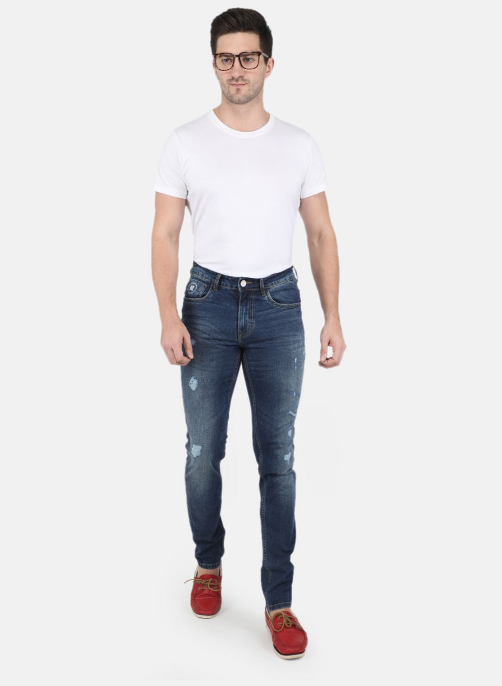 Men Blue Skinny Fit Denim