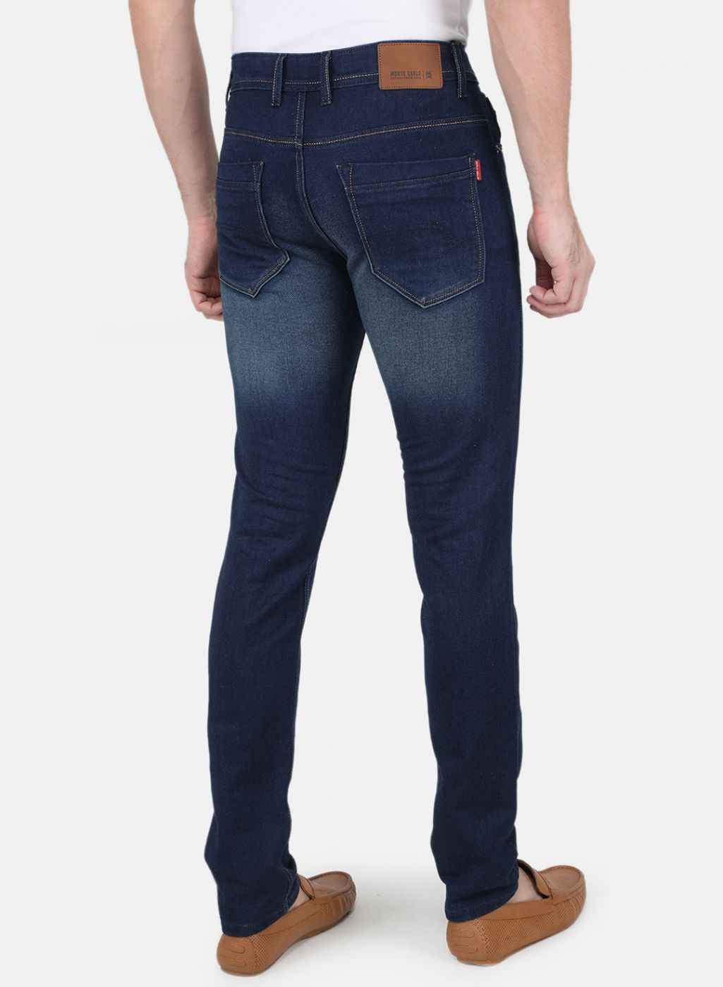 Men NAvy Blue Skinny Fit Denim