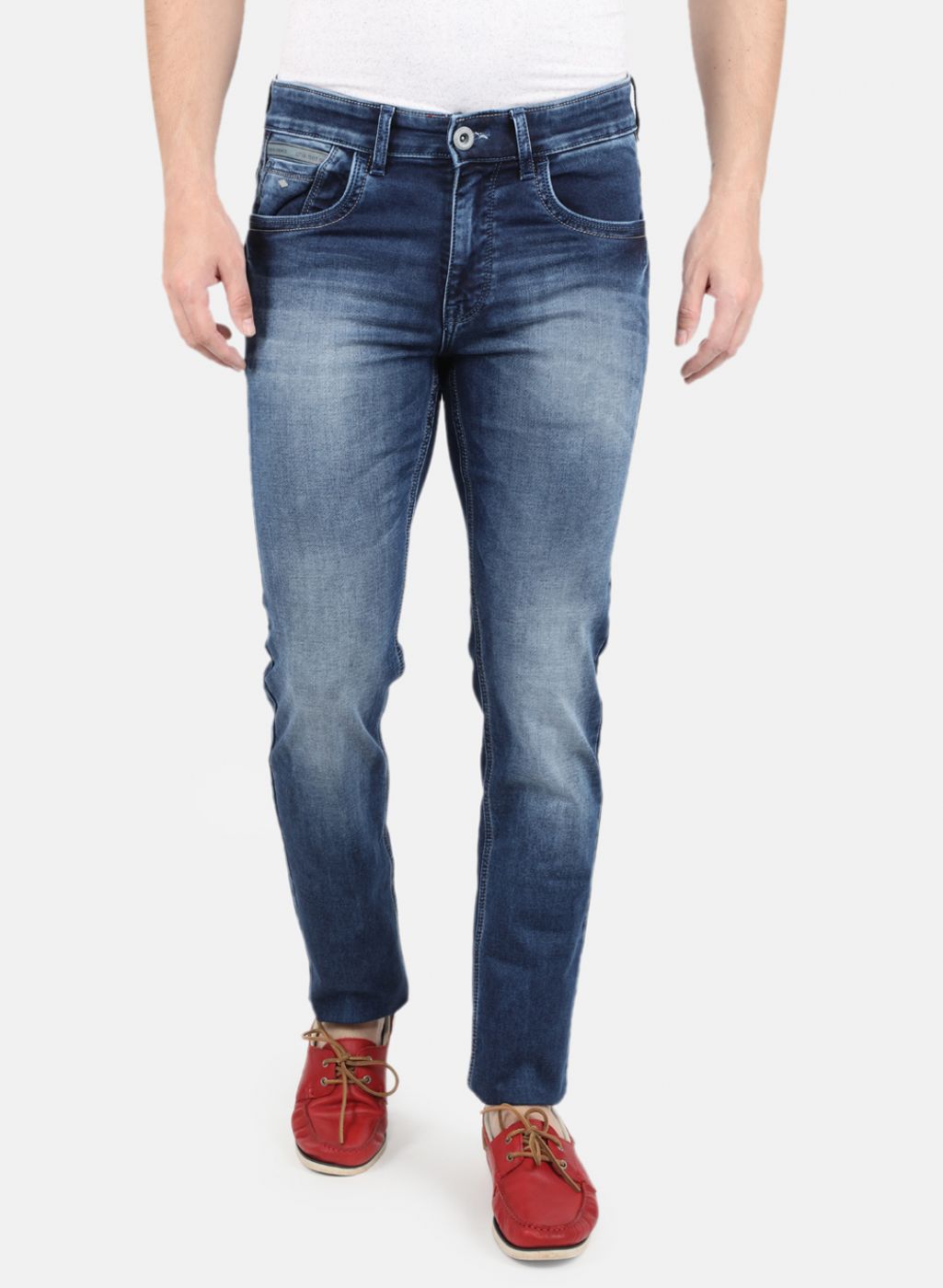 Men Blue Narrow Fit Denim