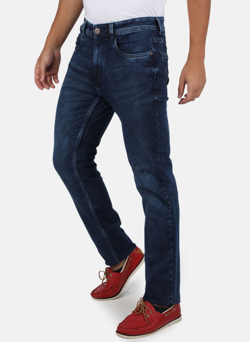 Men Blue Narrow Fit Denim