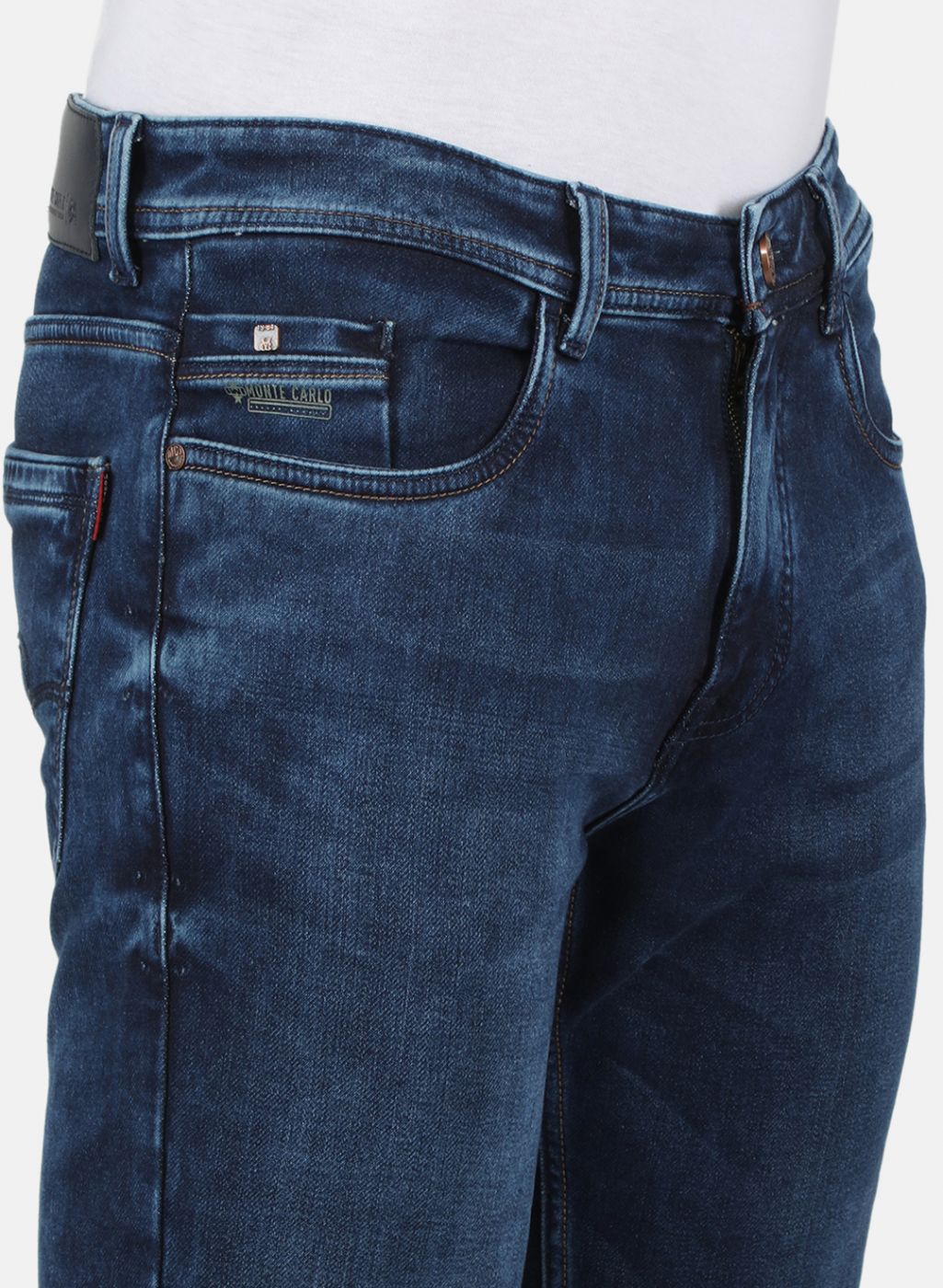 Men Blue Narrow Fit Denim