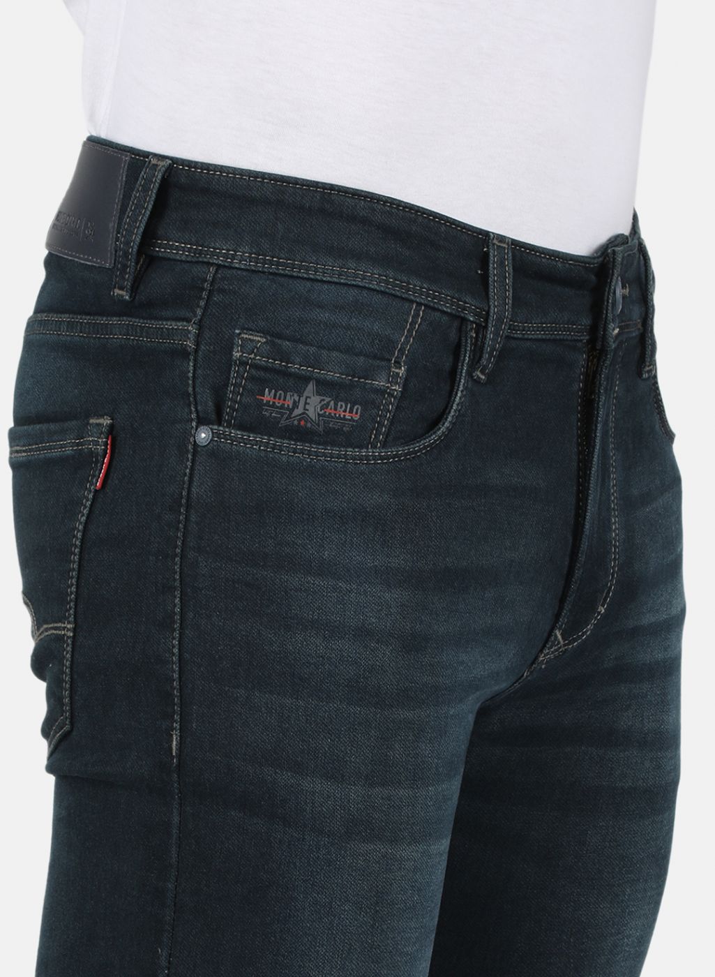 Men Blue Narrow Fit Denim