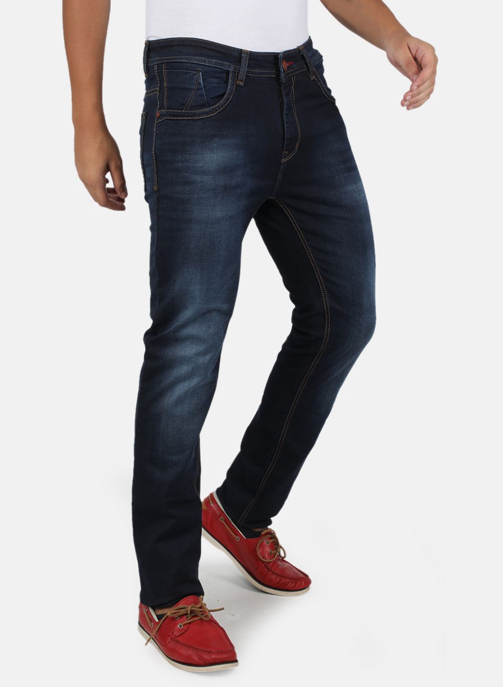 Men Blue Narrow Fit Denim