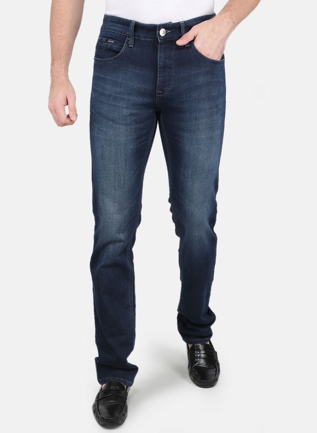 Men Blue Narrow Fit Denim