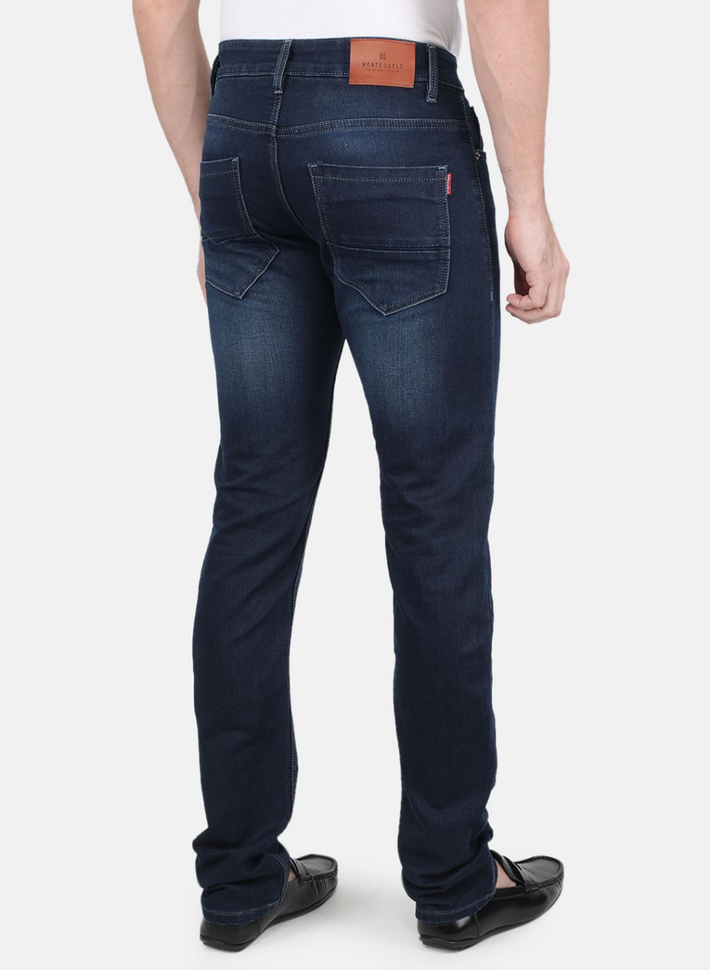 Men Blue Narrow Fit Denim