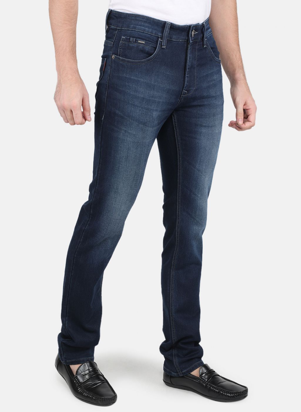 Men Blue Narrow Fit Denim