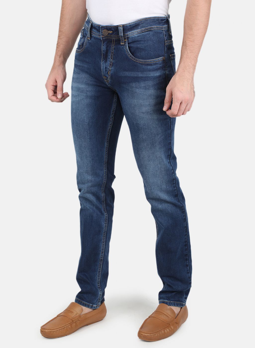 Men Blue Skinny Fit Denim