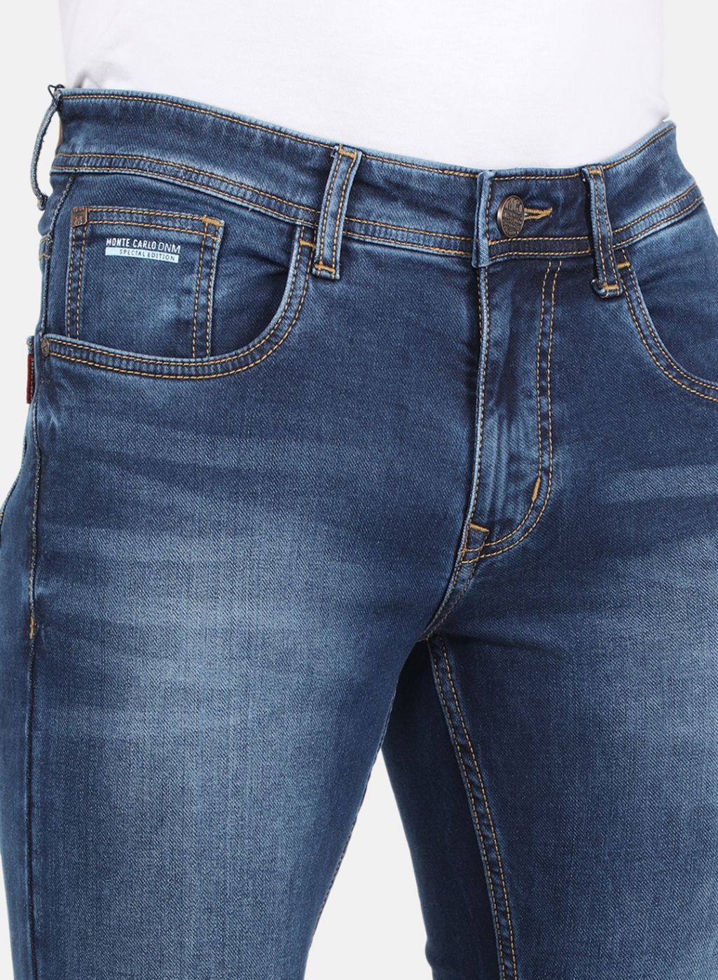 Men Blue Skinny Fit Denim