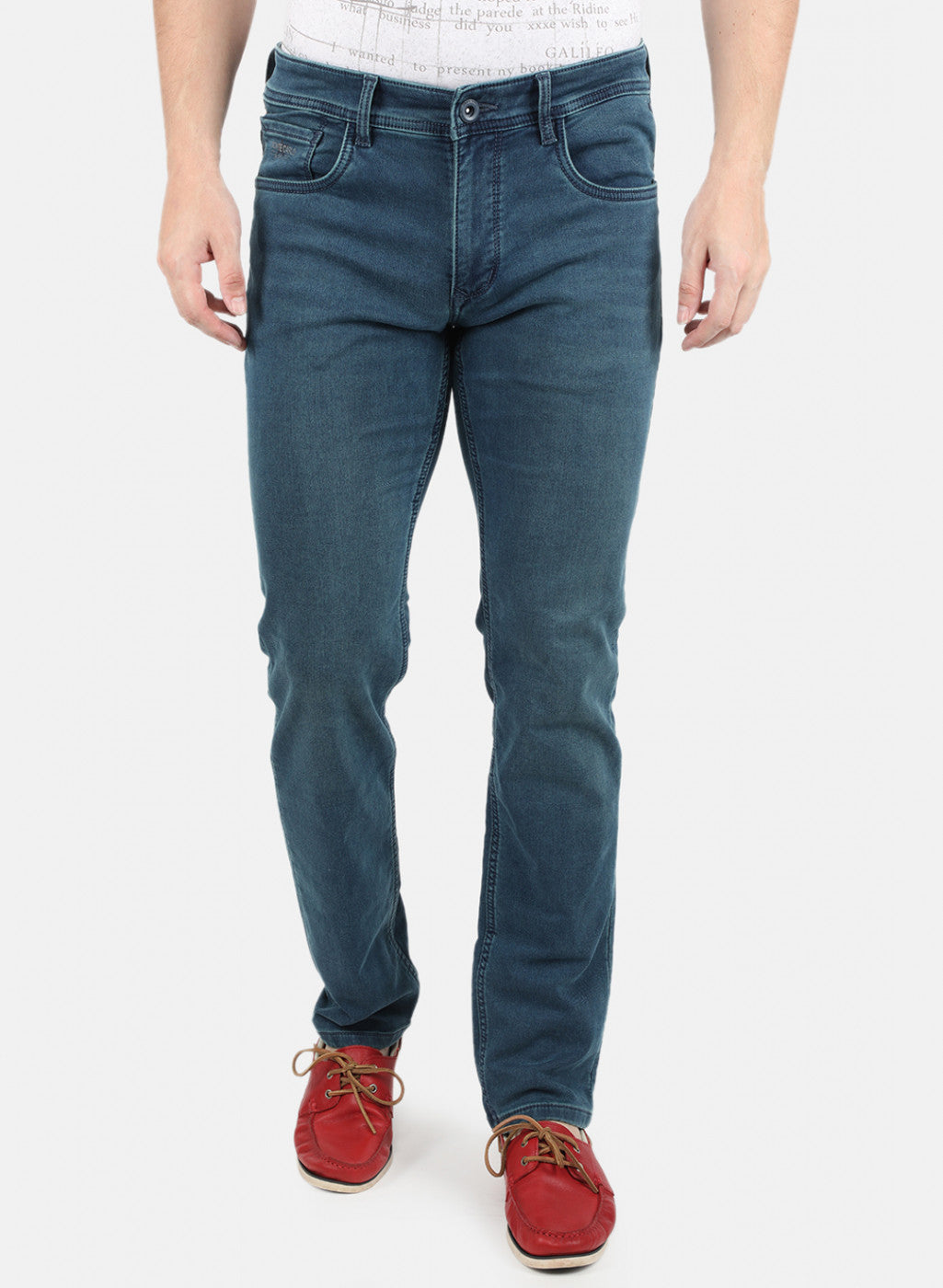 Men Blue Narrow Fit Denim