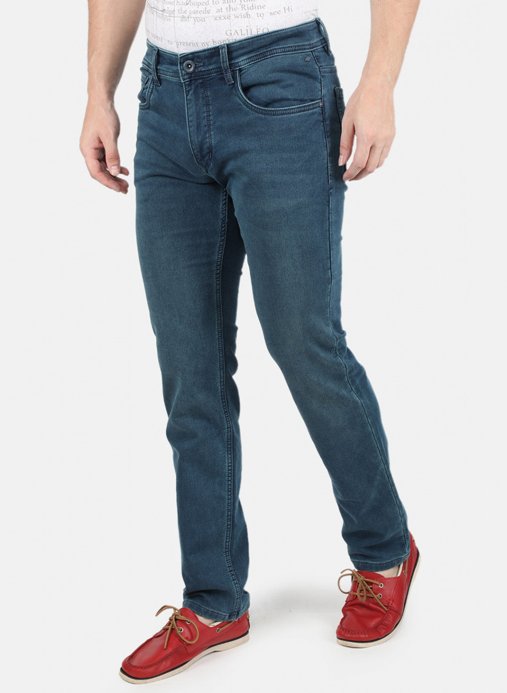 Men Blue Narrow Fit Denim