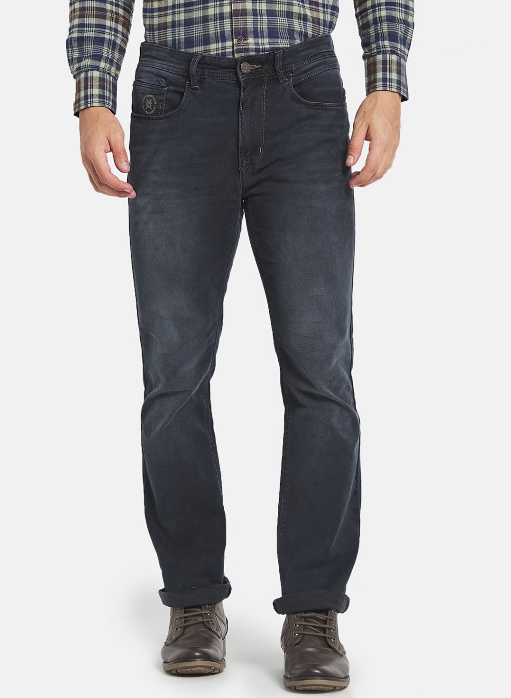 Men Blue Narrow Fit Denim