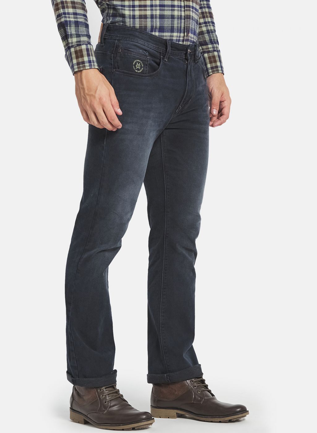 Men Blue Narrow Fit Denim