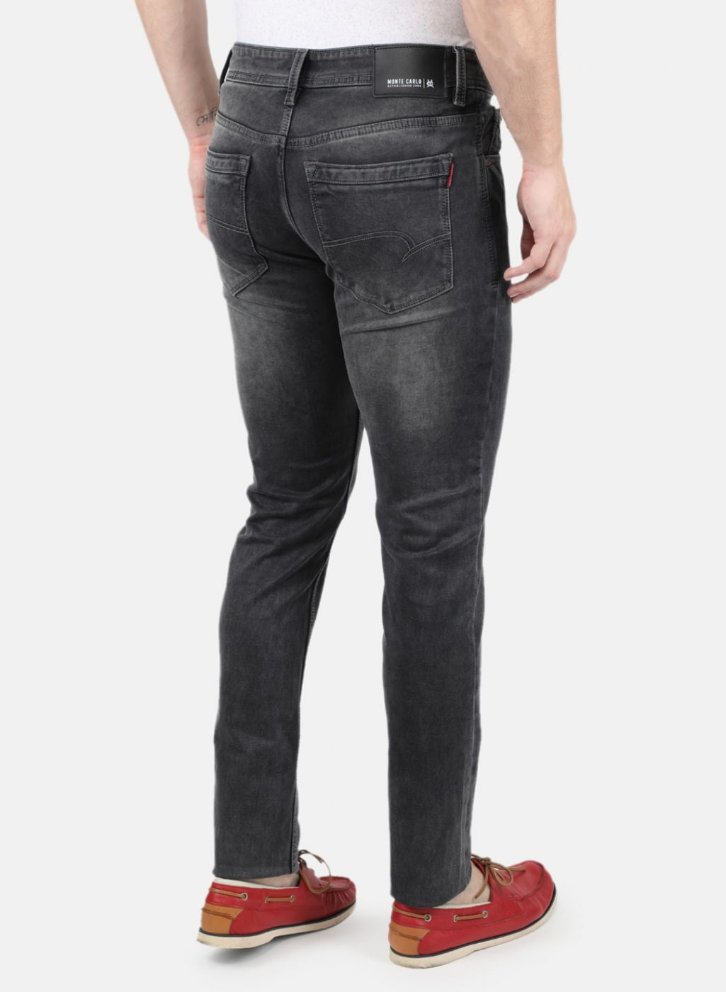 Men Grey Skinny Fit Denim