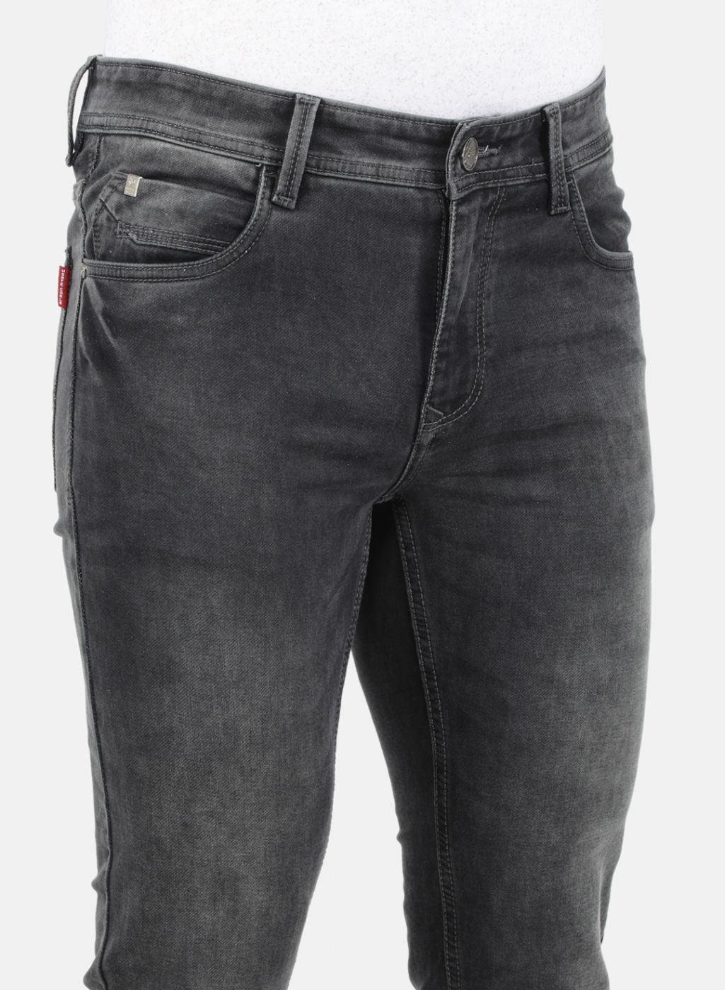 Men Grey Skinny Fit Denim