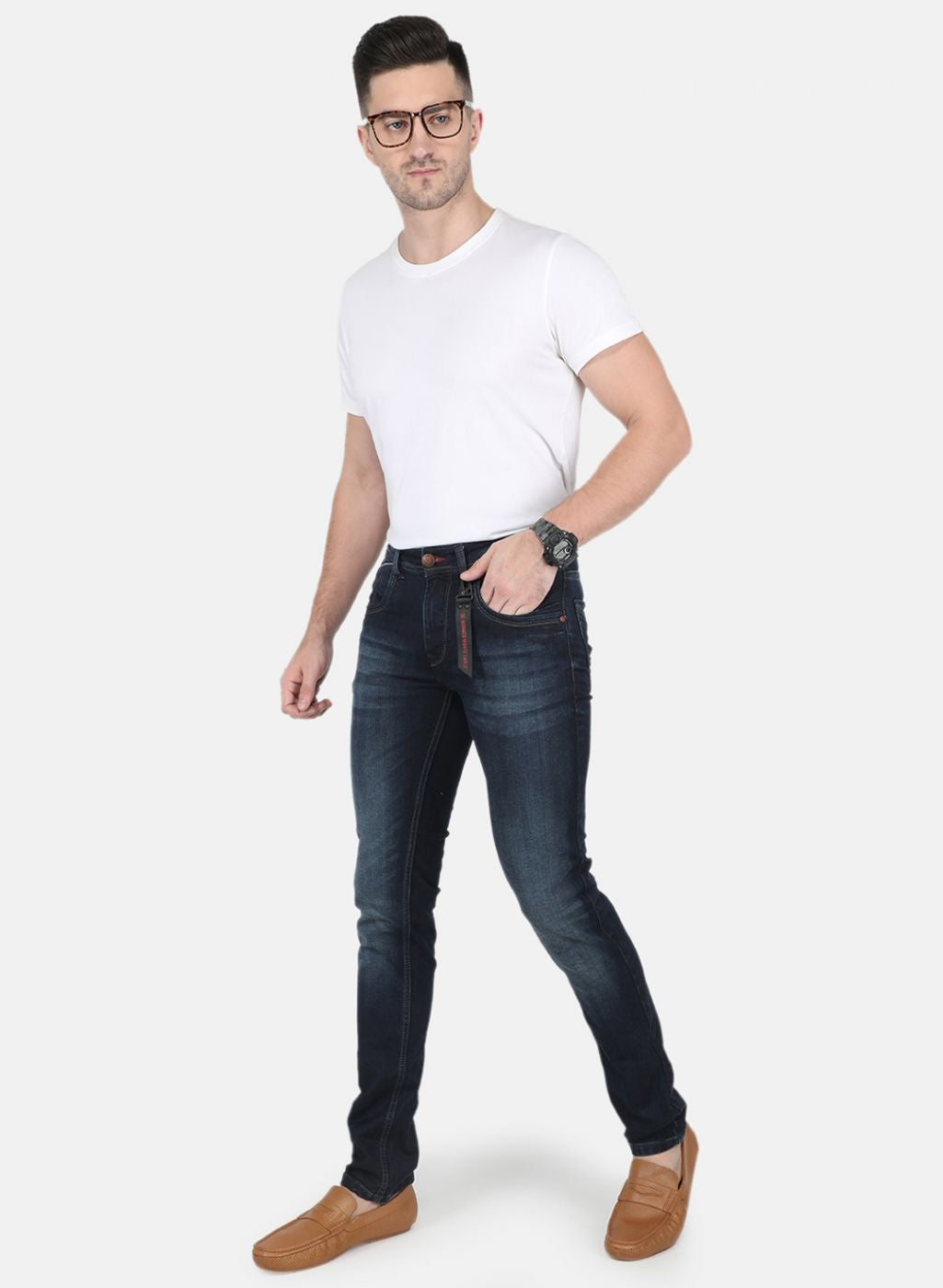 Men Blue Skinny Fit Denim