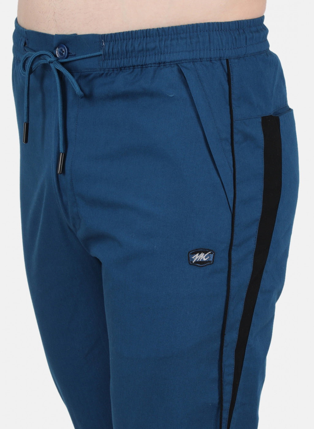 Men Blue Smart Fit Winter Lower