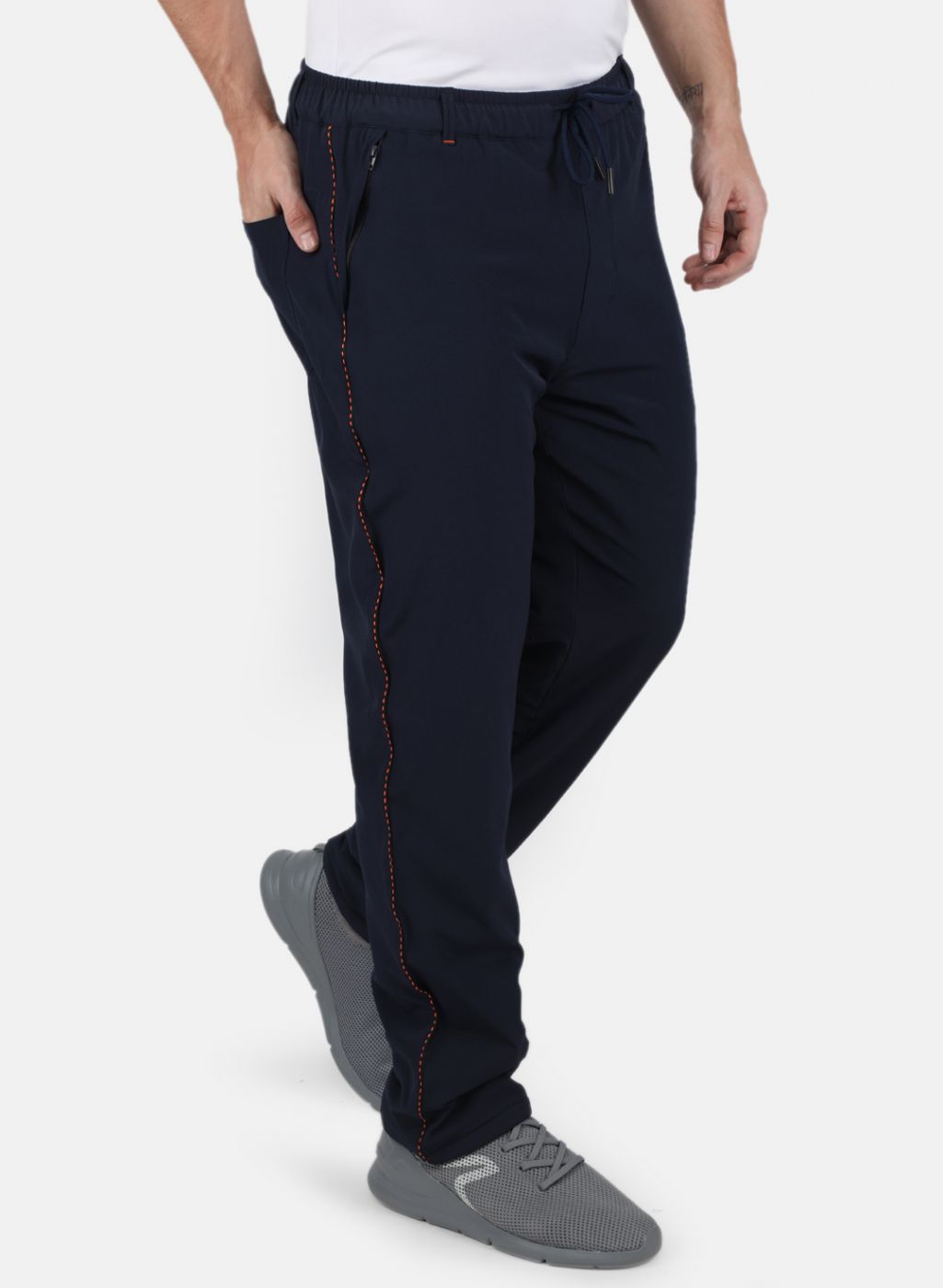 Men NAvy Blue Smart Fit Winter Lower