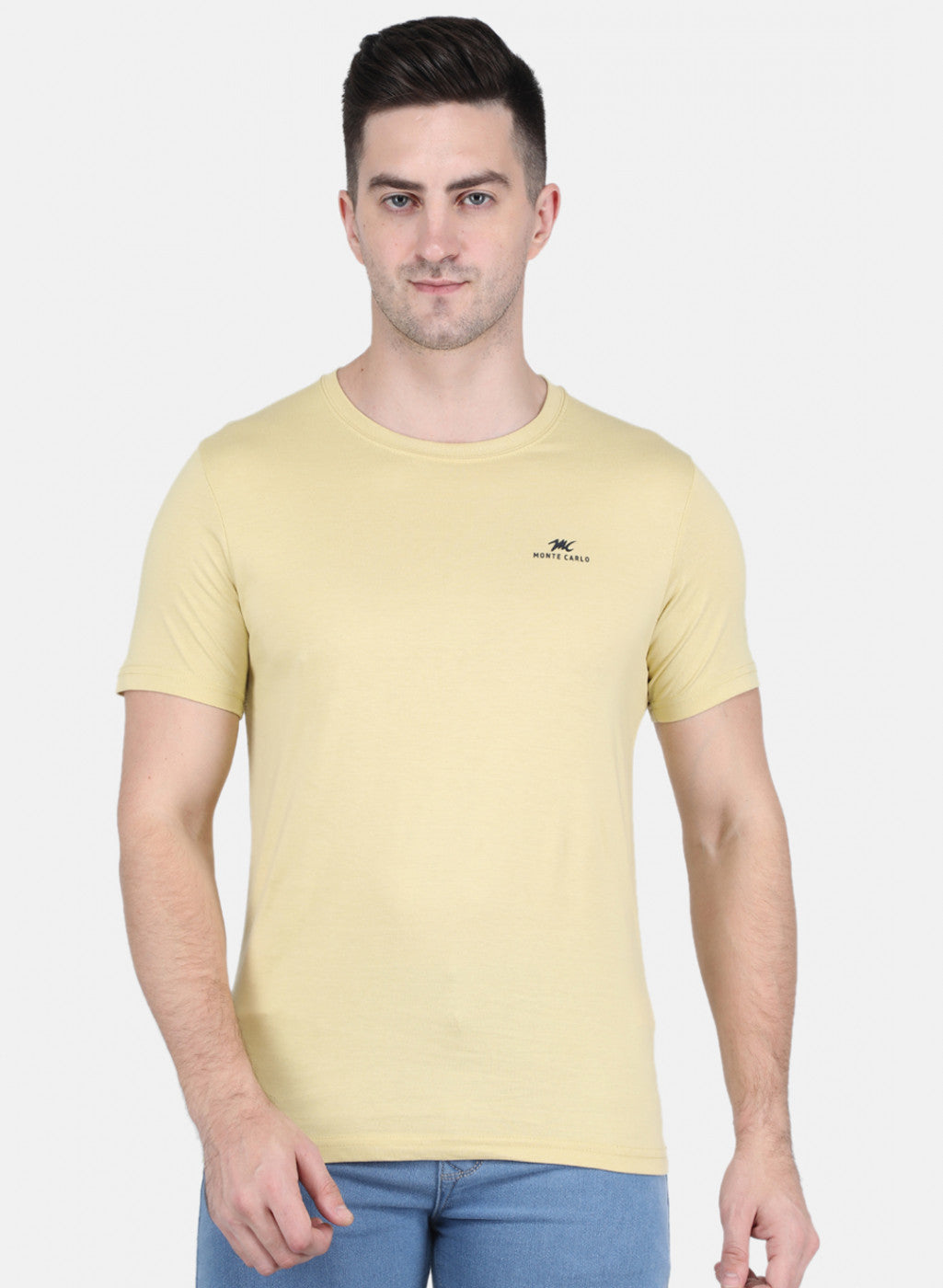 Men Multicolor Solid T-Shirt