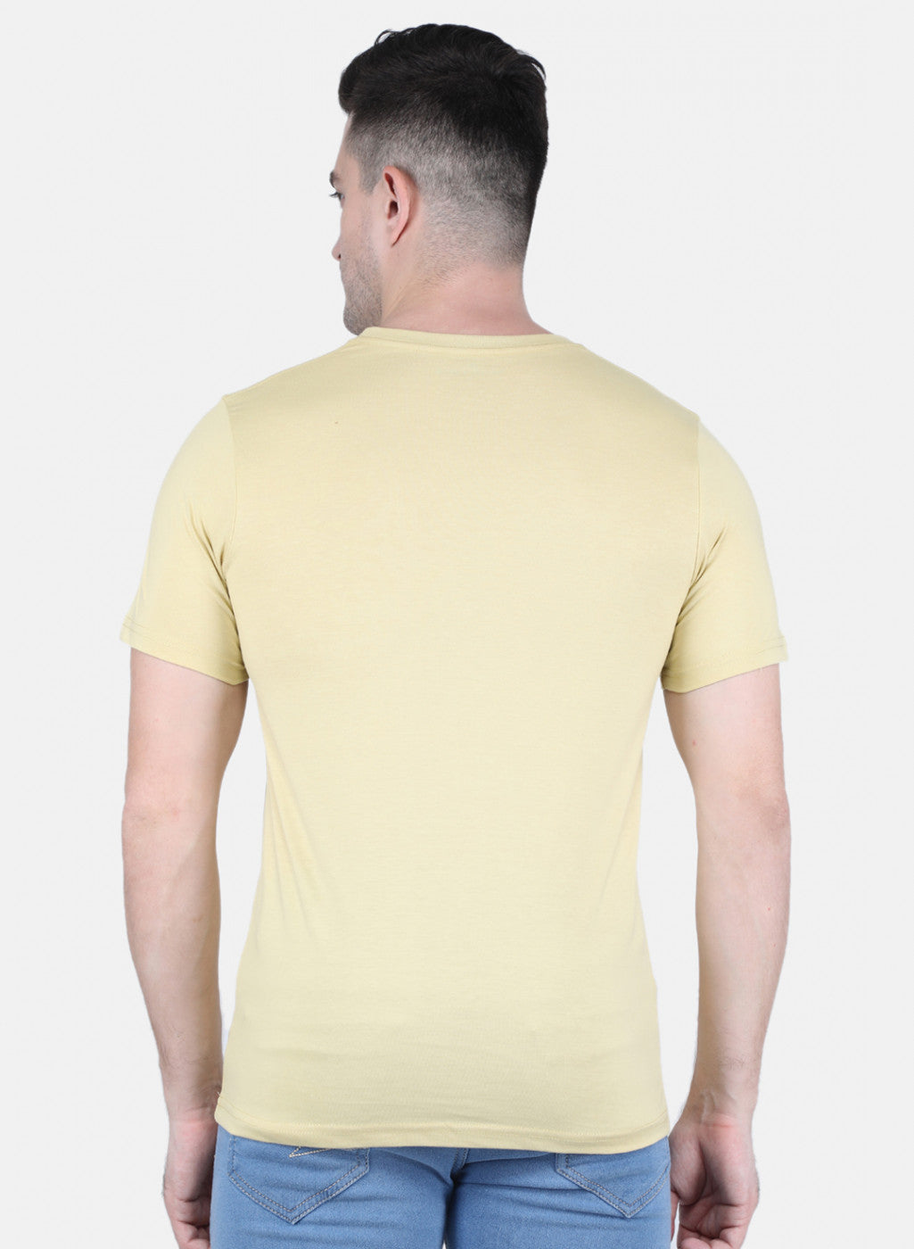 Men Multicolor Solid T-Shirt