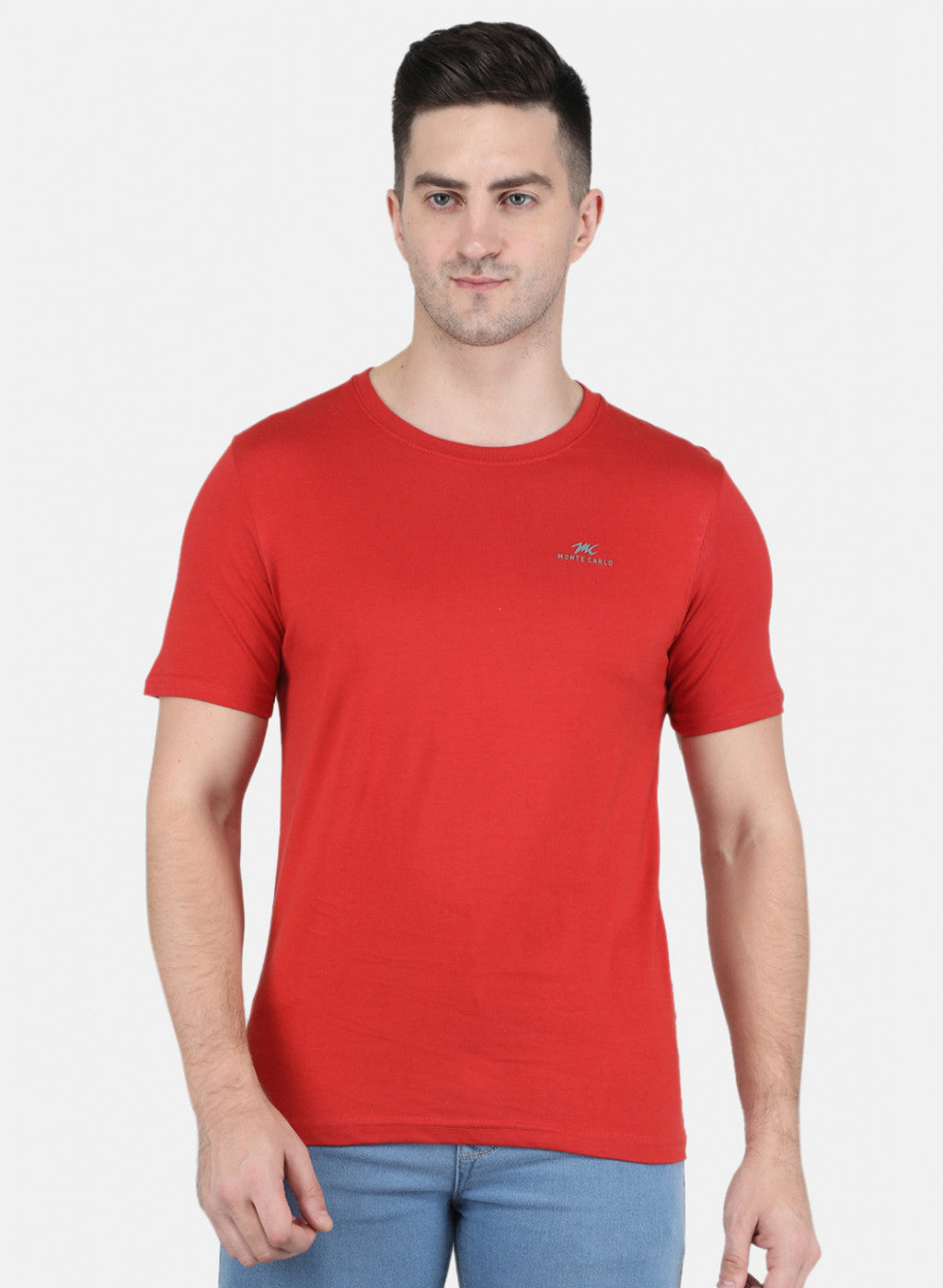 Men Multicolor Solid T-Shirt