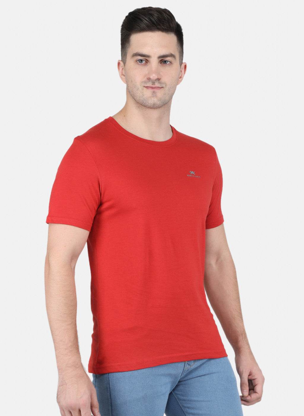 Men Multicolor Solid T-Shirt