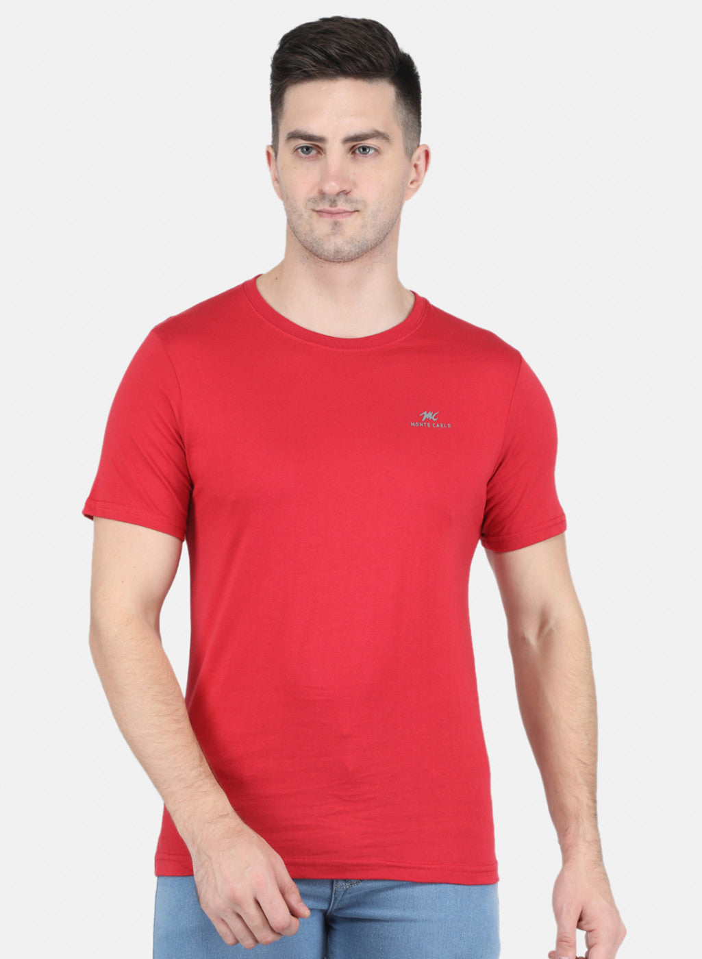 Men Multicolor Solid T-Shirt