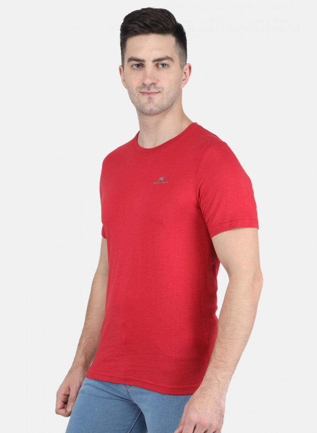 Men Multicolor Solid T-Shirt