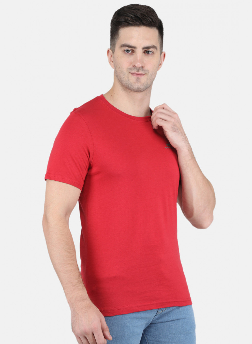 Men Multicolor Solid T-Shirt