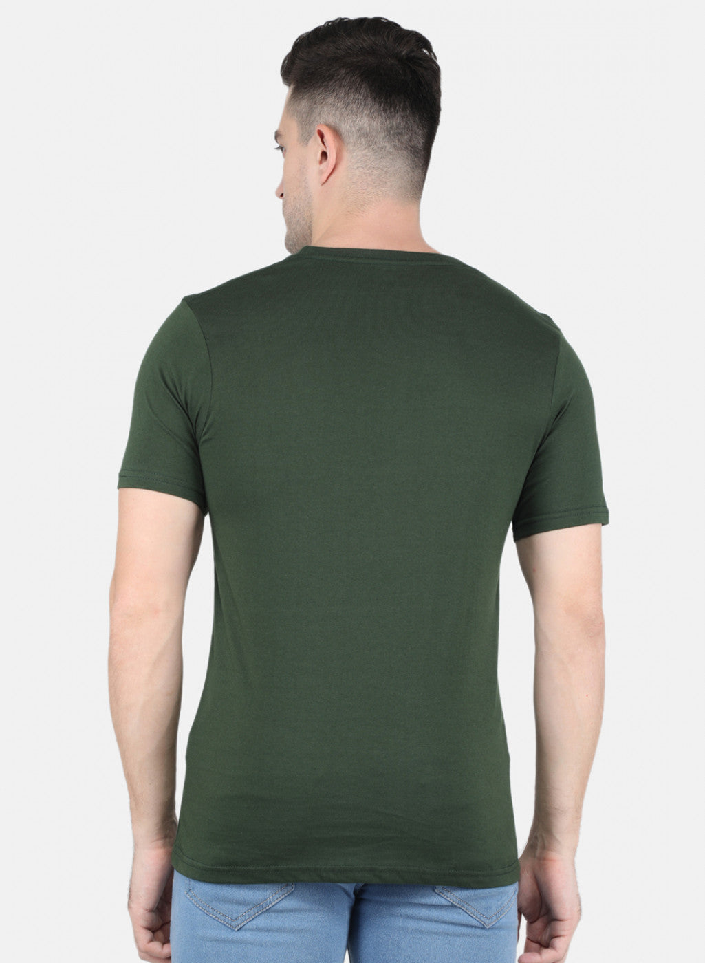 Men Multicolor Solid T-Shirt