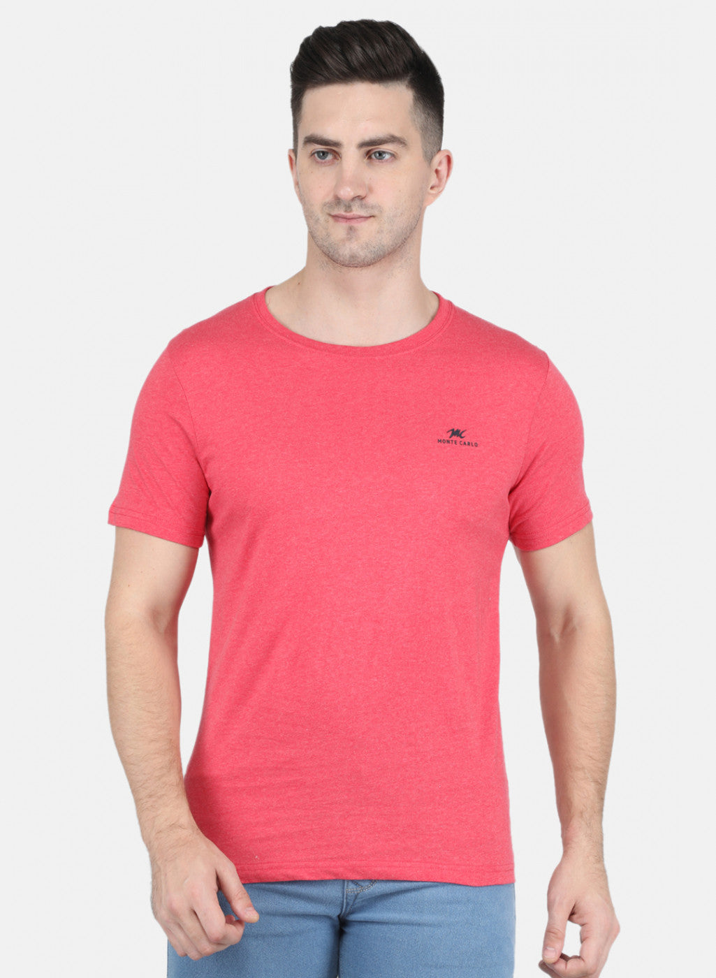 Men Multicolor Solid T-Shirt