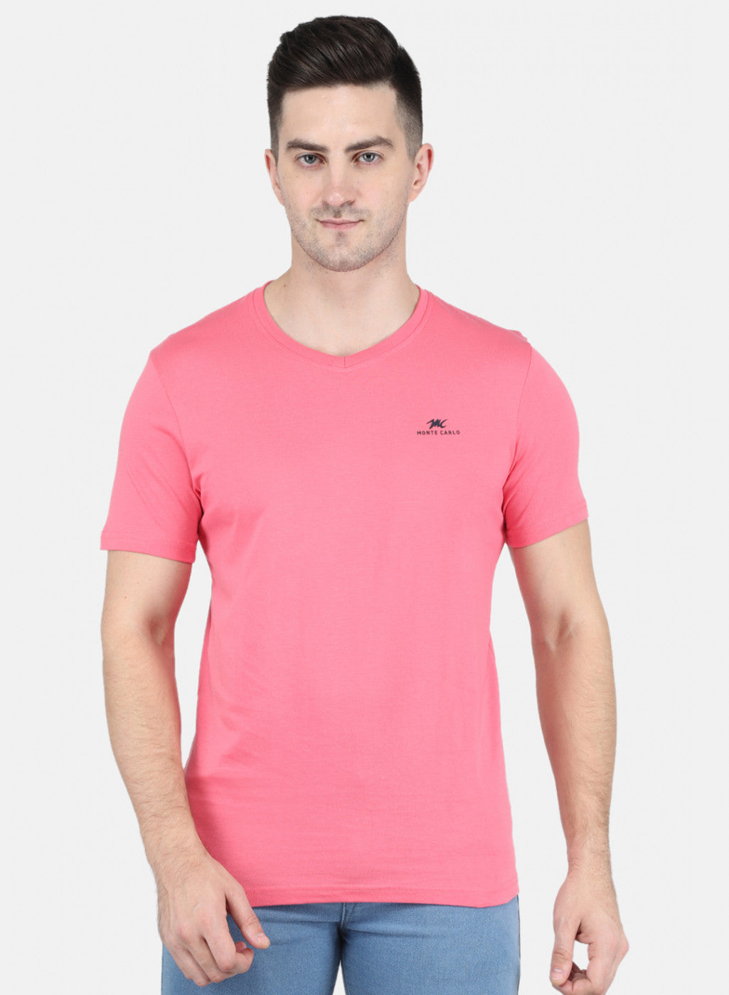 Men Multicolor Solid T-Shirt