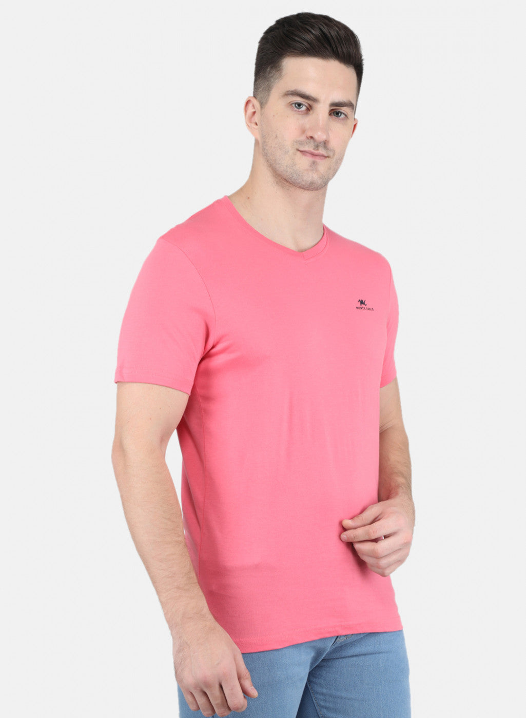 Men Multicolor Solid T-Shirt