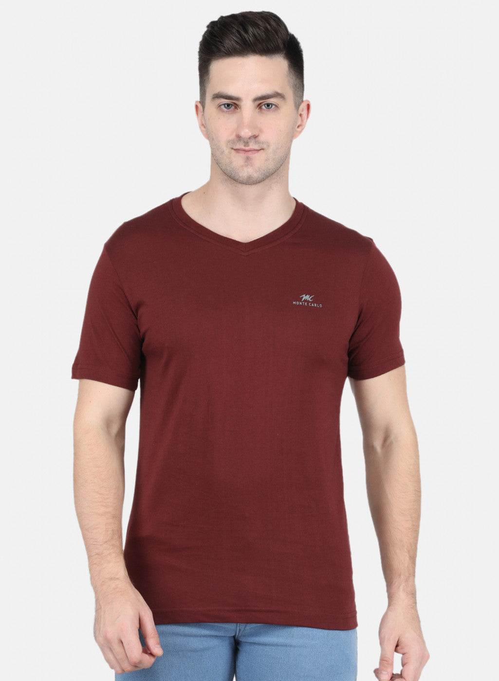 Men Multicolor Solid T-Shirt