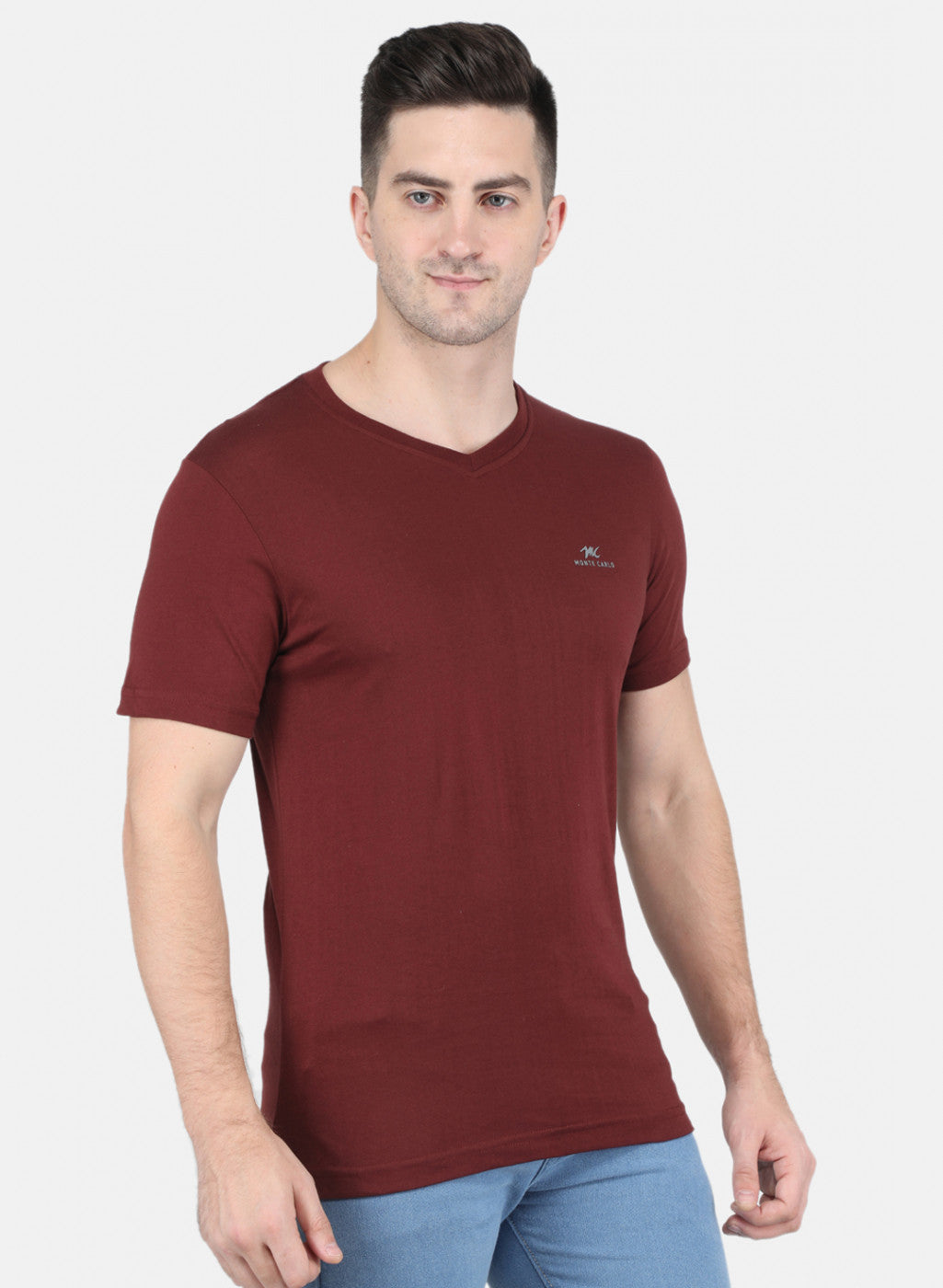 Men Multicolor Solid T-Shirt