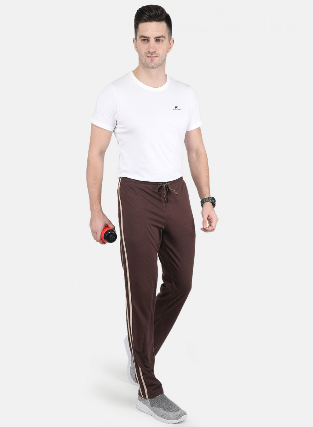 Men Brown Regular Fit Lower