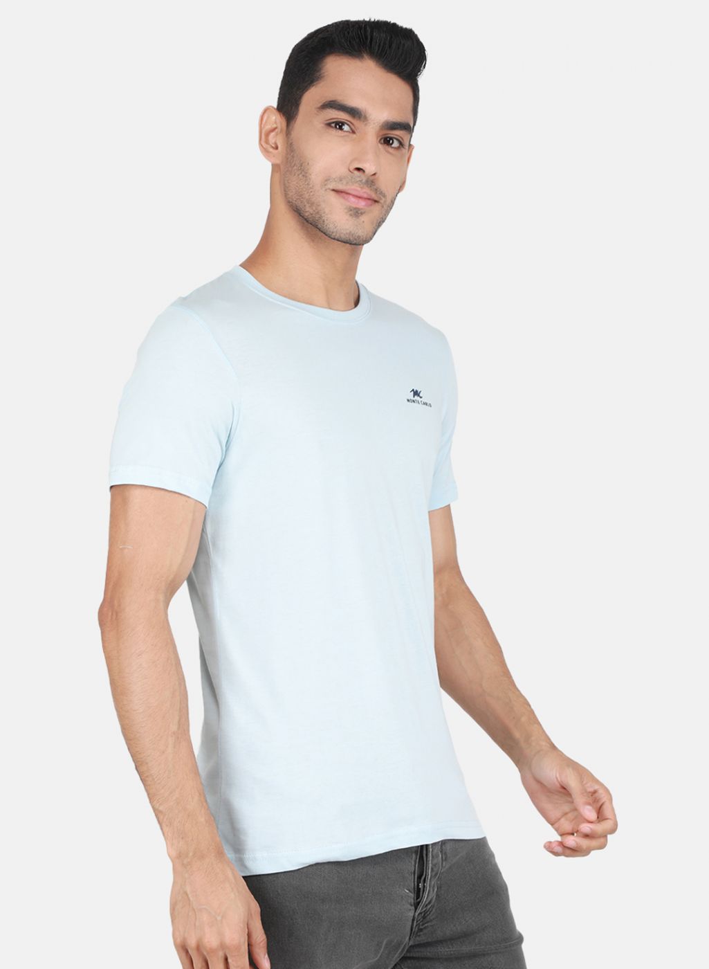 Men Multicolor Solid T-Shirt